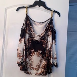 Cold shoulder top